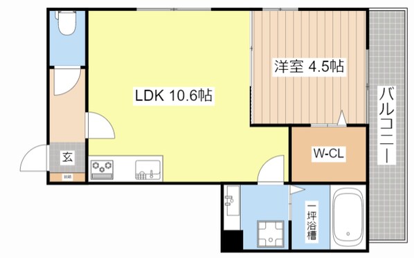 シャルールの物件間取画像